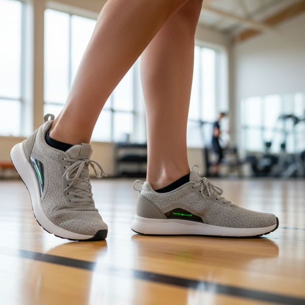 Move (Sensors capture gait, balance, and pressure data)